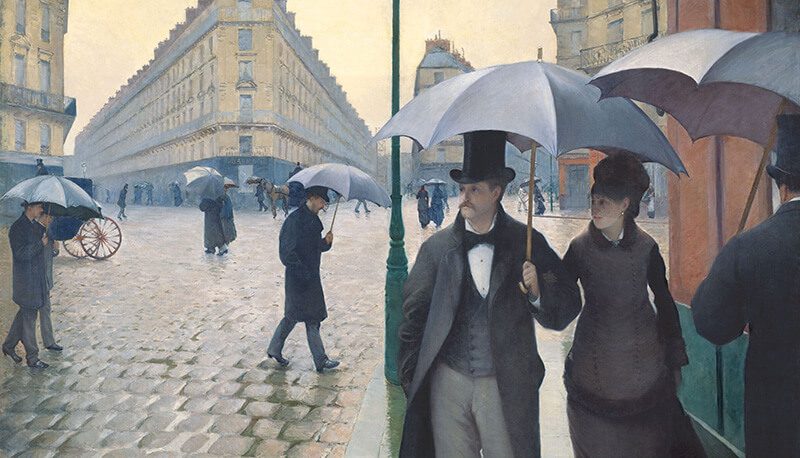 Gustave Caillebotte, Giorno di pioggia a Parigi