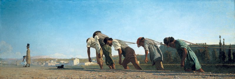 Telemaco Signorini, L'alzaia